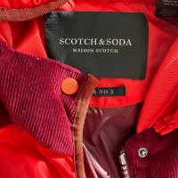 Червено зимно яке Scotch & Soda, снимка 6 - Якета - 44447970