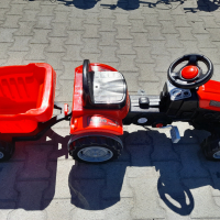 PILSAN червен детски трактор ACTIVE с ремарке, снимка 3 - Коли, камиони, мотори, писти - 44585987