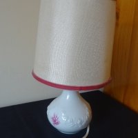 Стара уникална порцеланова настолна лампа, снимка 1 - Настолни лампи - 41229392