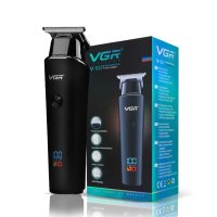VGR V-937 Професионален жичен и безжичен тример за коса  (черен), снимка 1 - Тримери - 41807284