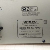 Ресивър Onkyo TX-7800, снимка 4 - Ресийвъри, усилватели, смесителни пултове - 42089276