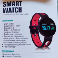 Smart Watch 43лв, снимка 1 - Смарт часовници - 44773812
