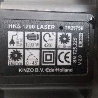 Ръчен циркуляр Trovex HKS 1200 laser, снимка 6 - Други инструменти - 27056306