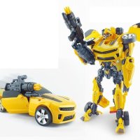 Интерактивна детска играчка робот, Трансформърс - 200*180*85 мм./ Цвят: жълт , снимка 3 - Други - 42162912