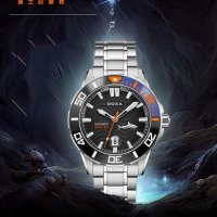DOXA SHARK кварцов часовниk,водоусточив,дата,въртящ се безел, снимка 1 - Мъжки - 41745645