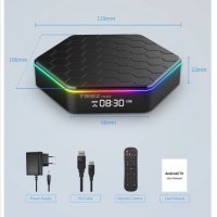 Tv box android T95Z Plus 4GB 32GB, снимка 4 - Приемници и антени - 41461274