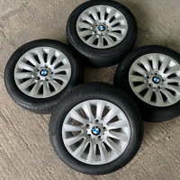 Джанти с летни гуми 16ц от BMW 3-серия е90 Face, снимка 2 - Гуми и джанти - 44648129