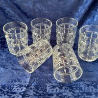 Стъклени чаши за напитки, снимка 2 - Сервизи - 42049956