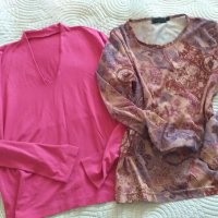 Дамска блуза 2 бр. S, снимка 1 - Блузи с дълъг ръкав и пуловери - 34025905