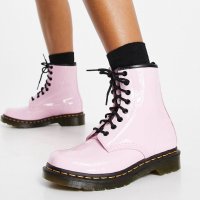 НОВИ Dr. Martens 1460 W Patent Lamper ОРИГИНАЛ дамски кубинки 37/23,5, снимка 17 - Дамски ботуши - 39229721