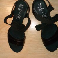 FLEX by GEMO - Кожени дамски сандали, снимка 2 - Сандали - 41591751