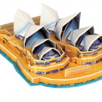 3D пъзел: The Sydney Opera House - Операта на Сидни (3Д пъзели), снимка 2 - Игри и пъзели - 39367490