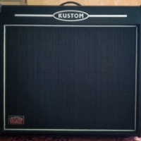 Китарен усилвател кубе Kustom HV65 Guitar Combo Amplifier - лампово, снимка 1 - Китари - 36083450