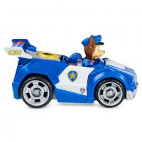 Колата на Чейс Chase Deluxe Vehicle The Movie / Paw Patrol / Пес патрул / ORIGINAL, снимка 4 - Коли, камиони, мотори, писти - 38679530