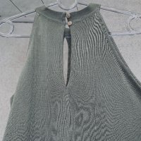Дизайнерски топ - потник-блуза халтер, снимка 8 - Потници - 38894398