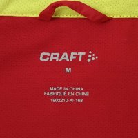Craft Jacket оригинално яке M спортна ветровка туризъм, снимка 3 - Якета - 39452503