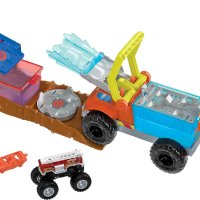 Hot Wheels Monster Trucks Arena комплект играчки коли за деца арена, снимка 3 - Коли, камиони, мотори, писти - 41886255