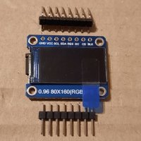 0.96" LCD 80x160 SPI, снимка 1 - Друга електроника - 38735128