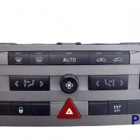 Панел климатроник Peugeot 407, снимка 1 - Части - 36115014