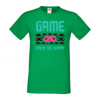 Мъжка тениска Game Make Me Happy, снимка 1 - Тениски - 36193160