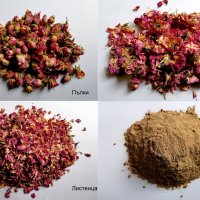 Сушен био розов цвят, снимка 3 - Хранителни добавки - 29926616