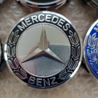 Капачки за джанти Мерцедес Mercedes 75мм външен размер, снимка 6 - Аксесоари и консумативи - 36013164
