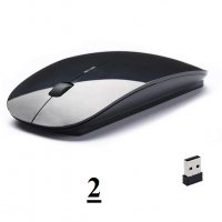 Безжична мишка 2.4 GHz USB Wireless  Mouse / лаптоп / компютър , снимка 3 - Клавиатури и мишки - 38916516