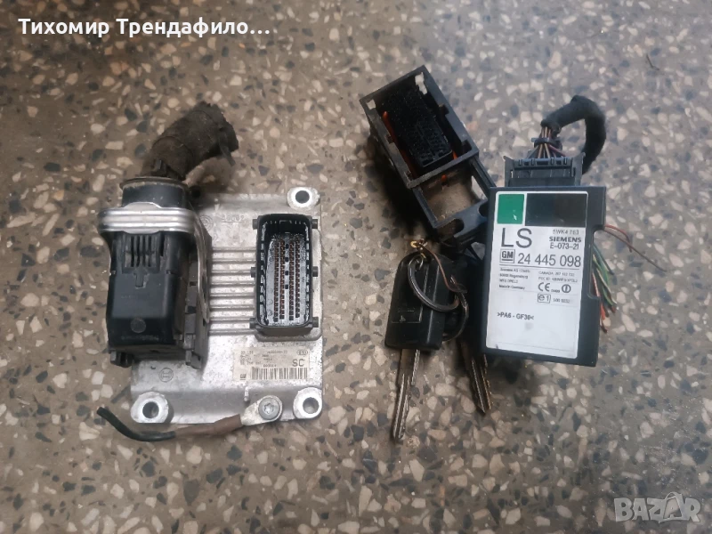 ECU компютър Opel CORSA 0 261 207 960 0261207960 55350551, 5WK4 763 , 24445098, снимка 1