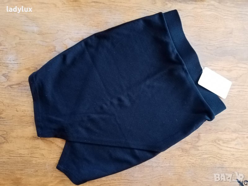 Черна пола, тип прегърни ме, Размер XS/S. Код 1543, снимка 1