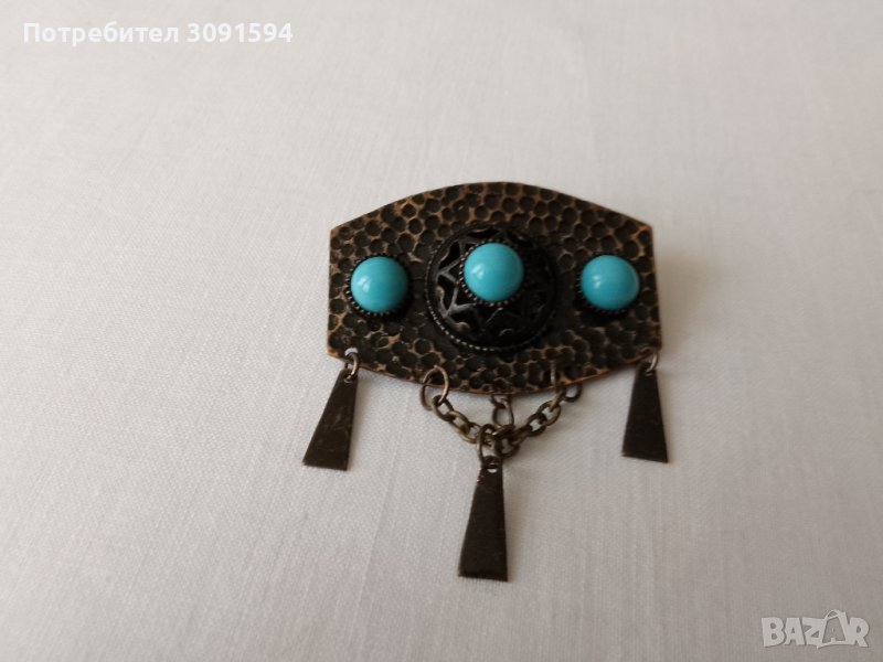 Възрожденска игла брошка, снимка 1