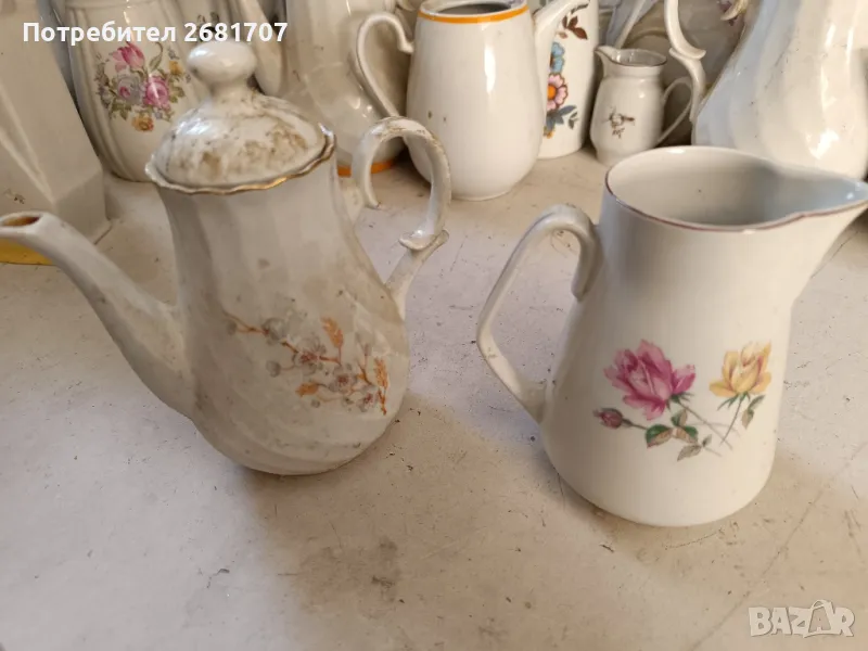 стари керамични канички , снимка 1