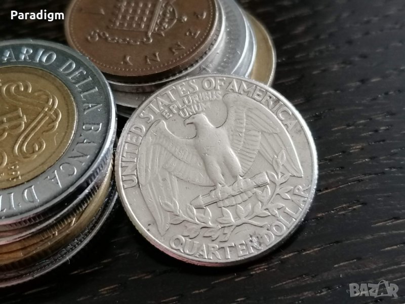 Монета - САЩ - 1/4 (четвърт) долар | 1987г., снимка 1