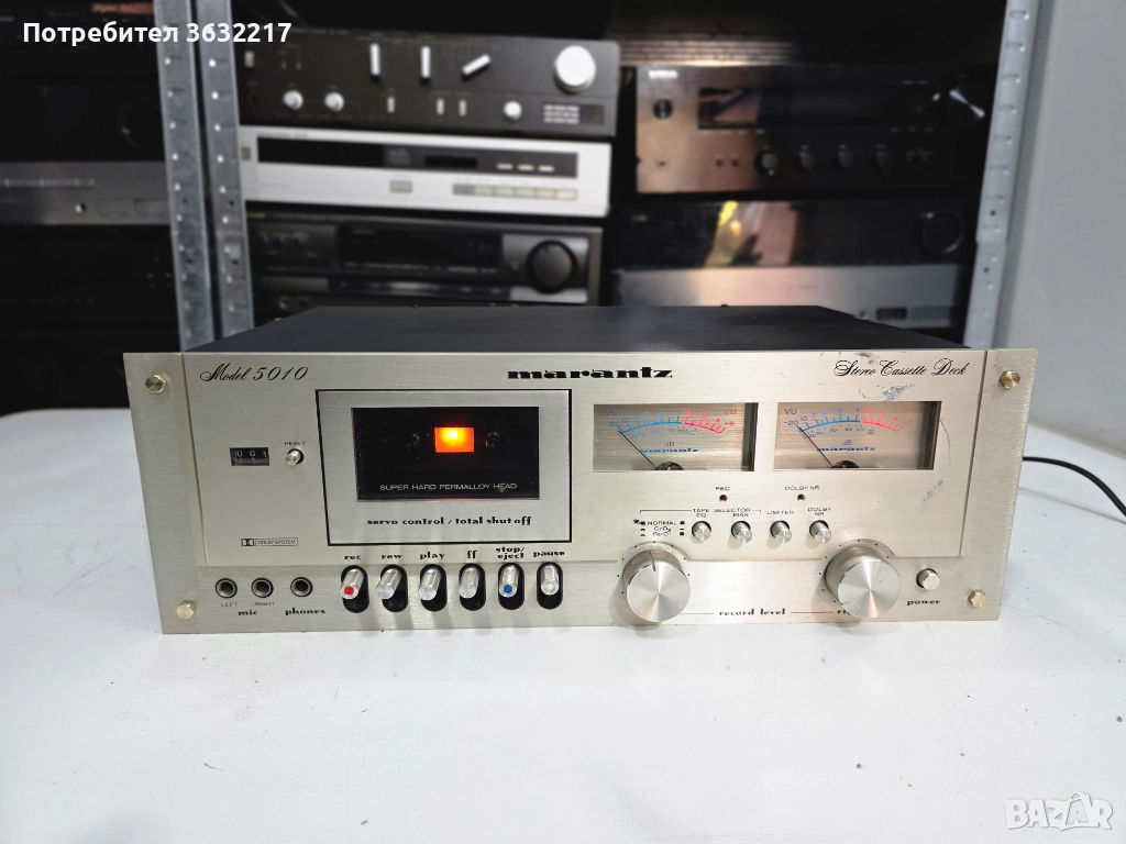 🎚️ Marantz 5010 – истински ретро дух!, снимка 1