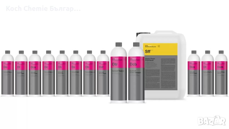 Koch Chemie – Duftstoff - силно концентрирани, професионални парфюми за автомобили, с различен мирис, снимка 1