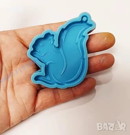 Катерица Ккатеричка висулка ключодържател силиконов молд форма фондан шоколад гипс декор, снимка 1