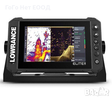 Сонар/GPS Lowrance Elite-7 FS със сонда 3-В-1, снимка 1