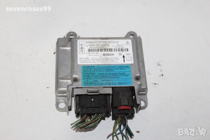 Airbag модул Мазда 3 2008 2.3i 158hp Mazda 3 седан  0285001961, снимка 1
