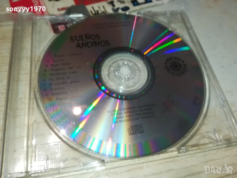 SUENOS ANDINOS CD 1506250939, снимка 1