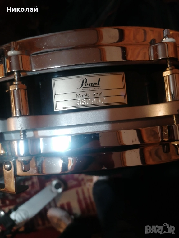 Pearl free floating maple 14x3,5 , снимка 1