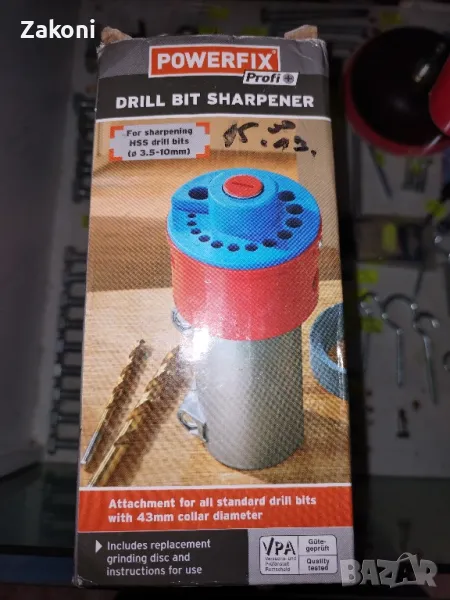 К-т за заточване на свредло , снимка 1