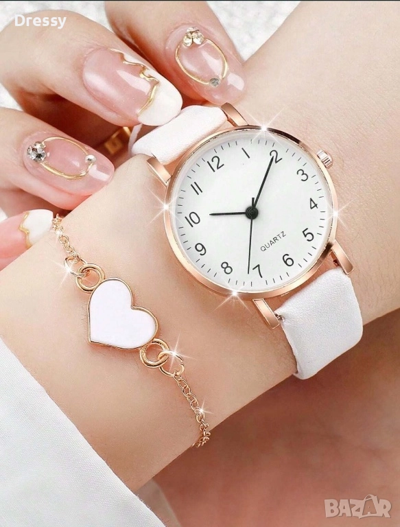 Дамски часовник с гривна , снимка 1