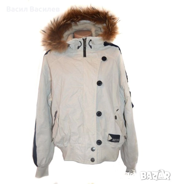 GAASTRA Nautical Supplies since 1897 оригинално дамско яке бяло с качулка, снимка 1