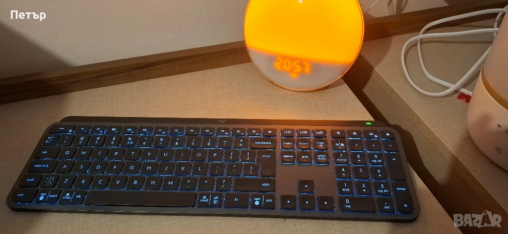 Logitech MX keys S Advanced (Като нова), снимка 1