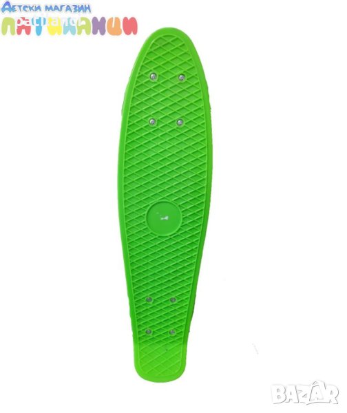 Скейтборд Penny Board 41 см зелен, снимка 1