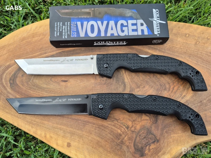 Сгъваем нож Cold Steel Voyager XL Tanto,два модела, снимка 1