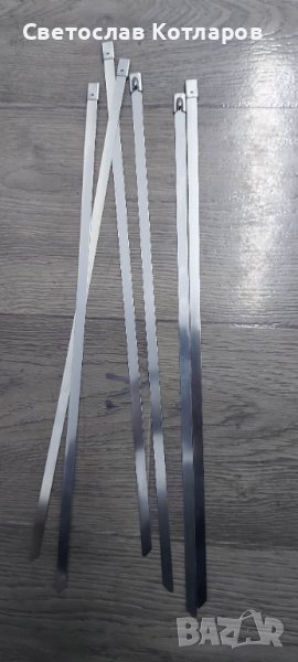 метални свински опашки скоби за термо лента , снимка 1