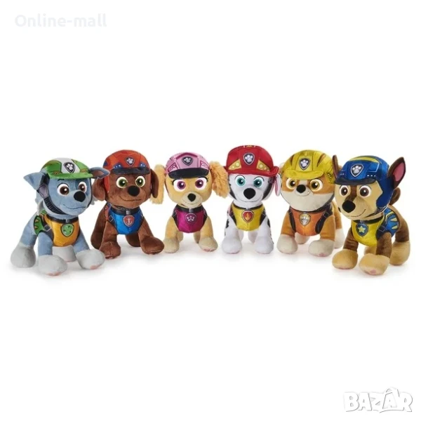 Плюшена играчка Пес Патрул Paw Patrol Rescue, 25см, снимка 1