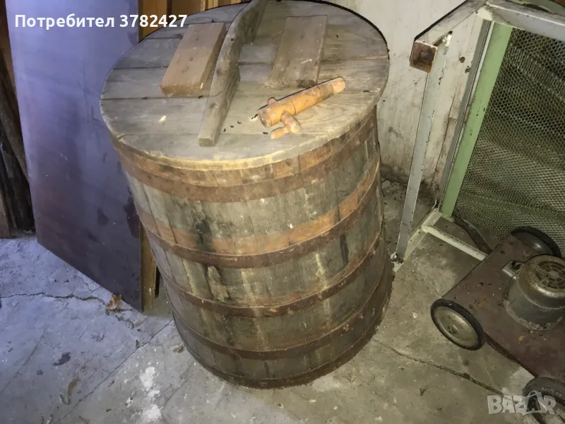 Дъбова каца 220 литра, снимка 1
