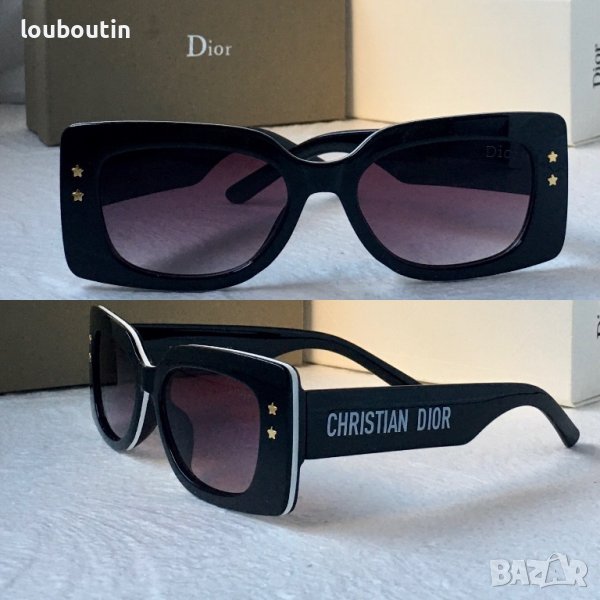 Dior 2023 дамски слънчеви очила правоъгълни 2 цвята, снимка 1