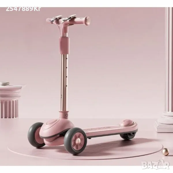 Музикална сгъваема детска тротинетка, снимка 1